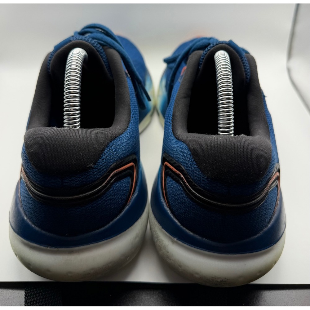 Brooks Glycerin 21 Running Shoes Mens 10 Wide 2E Blue Orange Good DNA LOFT v3 - Picture 5 of 13